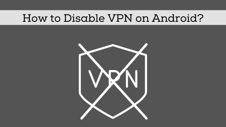 how to disable vpn