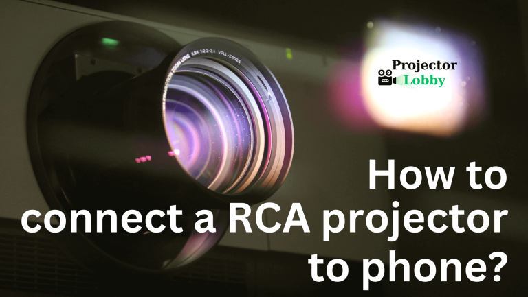 how to connect phone to rca projector, how to connect rca projector to iPhone