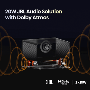 20W JBL Audio Solution with dolby atmos